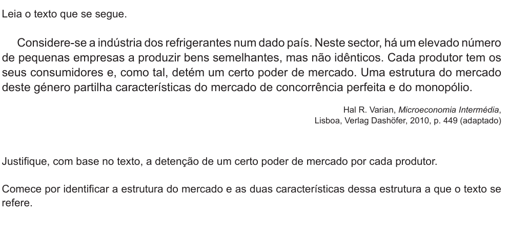 Exame Economia 2015 1ª Fase